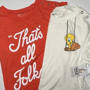 NWT Looney Tunes Love Love Tribe Shirt Lot